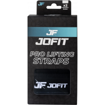 Jofit Pro Lifting Straps Siyah - Beyaz